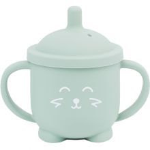 Tasse à paille Isy renard en silicone  par Babymoov