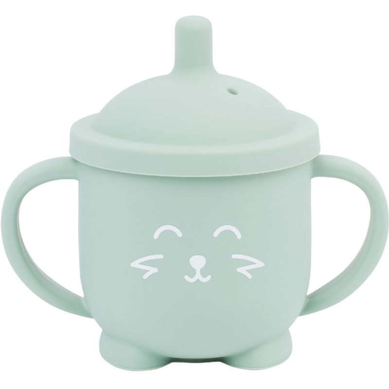 Tasse à paille Isy renard en silicone Babymoov