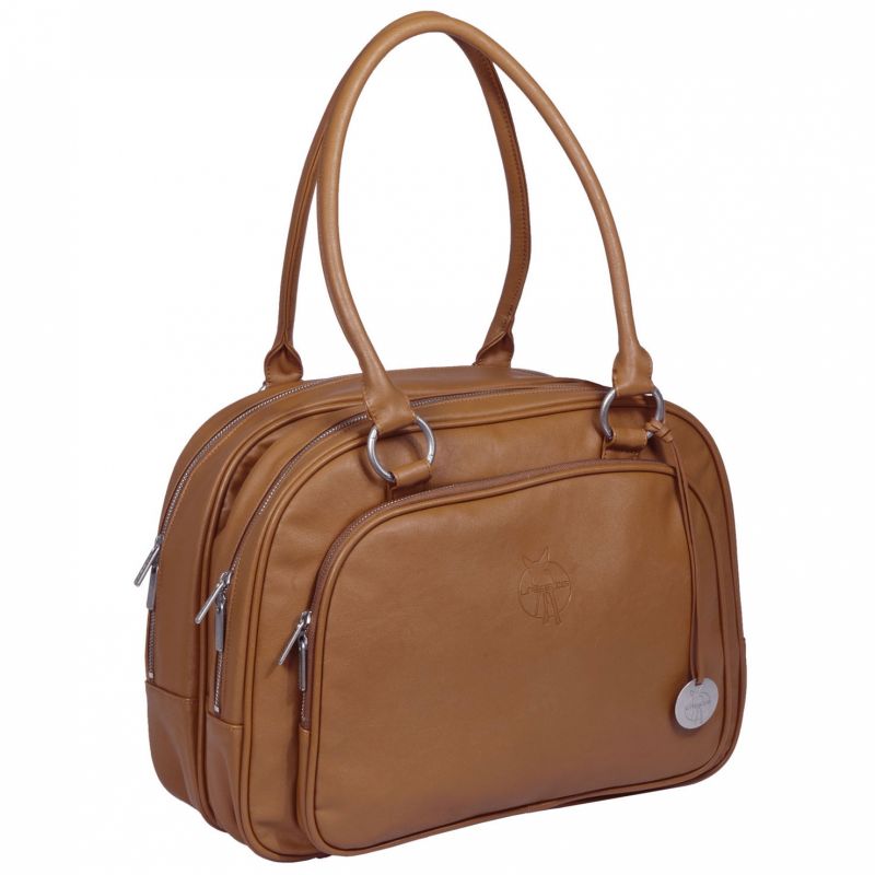 Sac à langer Tender Zipzip imitation cuir cognac Lässig