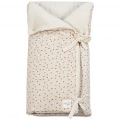 Nid d'ange et couverture Coeurs Poppy Cannelle - Walking Mum