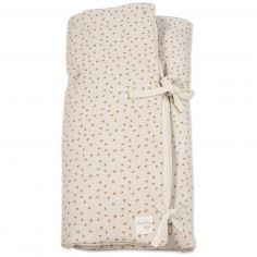 Nid d'ange et couverture Coeurs Poppy Cannelle