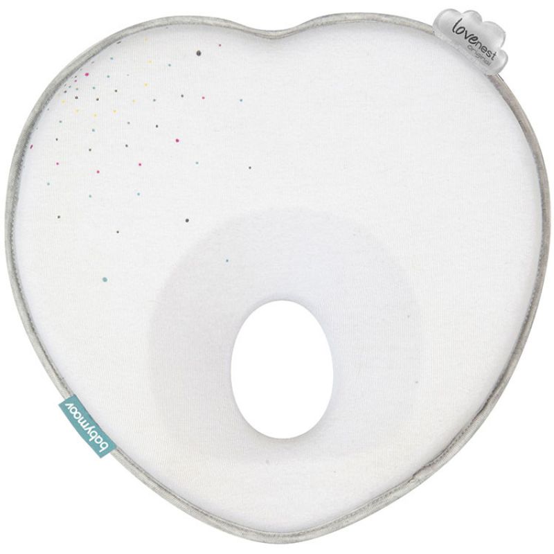 Coussin anti tête plate Lovenest original blanc Babymoov