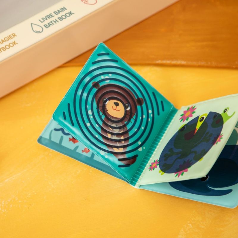 Set de naissance 3 livres sensoriels Jardin Lilliputiens Ambiance 9