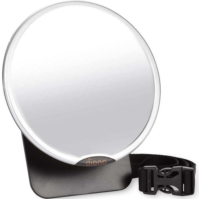 Miroir de surveillance grand angle Easy View Silver Diono
