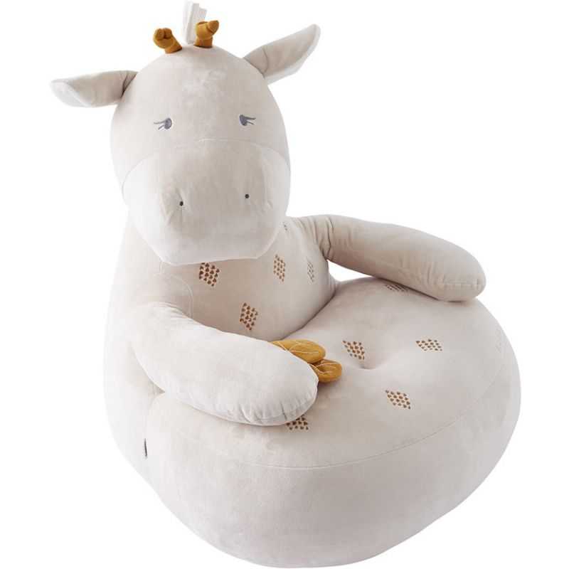 Fauteuil peluche Tiga la girafe TSO Noukie's Produit 1 grande taille