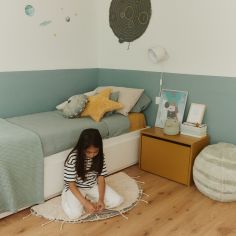 Tapis en coton lavable Moon Multishape (100 Ø cm)