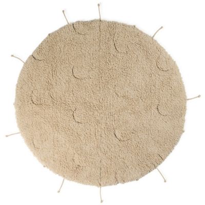 Tapis en coton lavable Moon Multishape (100 Ø cm)  par Lorena Canals