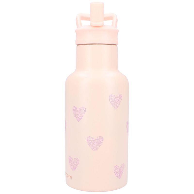 Gourde Cœurs rose (350 ml) Kidzroom Produit 4