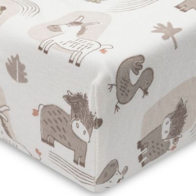 Housse de matelas à langer en jersey Barn Buddies (50 x 70 cm) Jollein