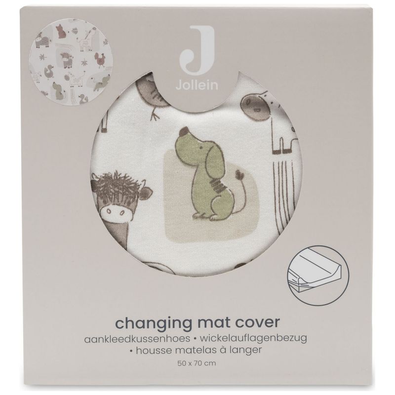 Housse de matelas à langer en jersey Barn Buddies (50 x 70 cm) Jollein Packaging 7