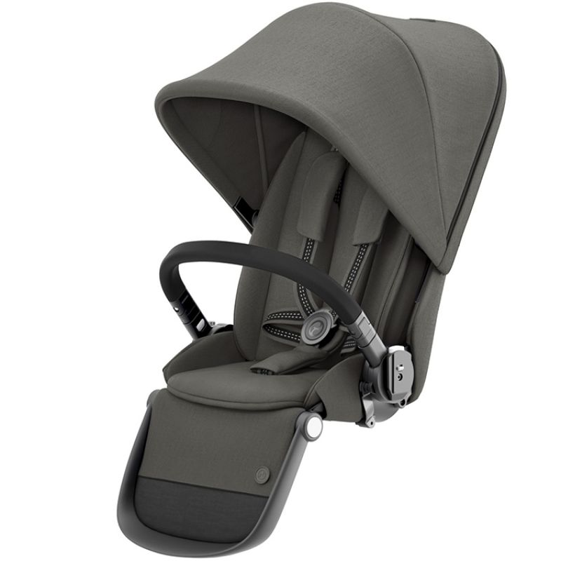 Assise supplémentaire Soho Grey pour châssis Gazelle S noir Cybex