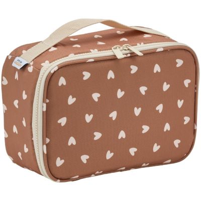 Lunch bag isotherme Cœurs Beige (3,3 L)