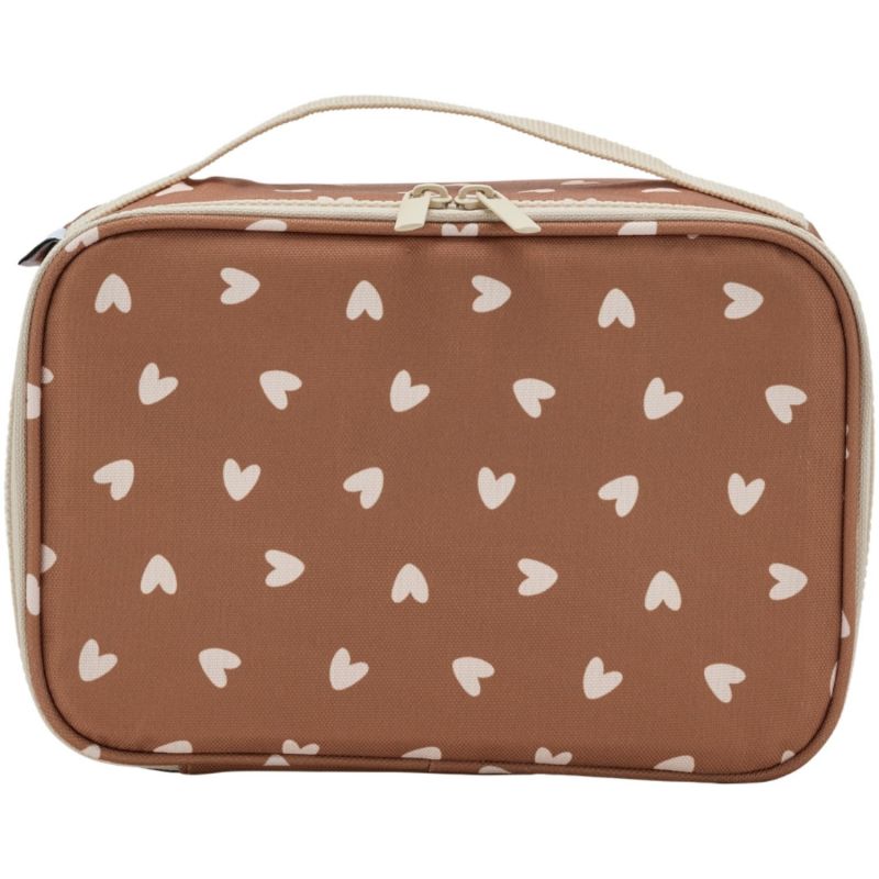 Lunch bag isotherme Cœurs Beige Atelier Wagram Produit 2