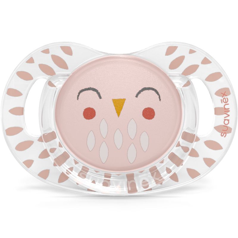 Sucette symétrique SXPro Bonhomia rose (18 mois et +) Suavinex