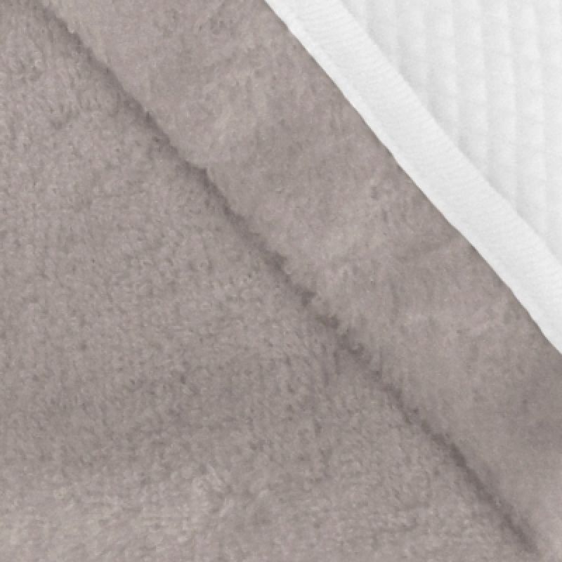 Tablier sortie de bain taupe et blanc  Red Castle