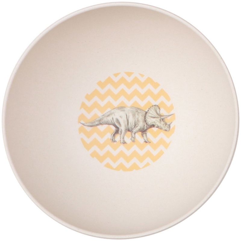 Petit bol en bambou dinosaure T-Rex (13,8 cm) Love Maé