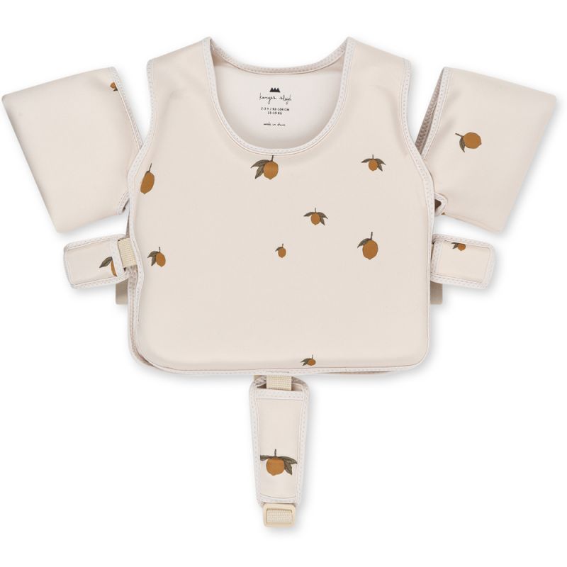 Gilet de natation et brassards Lemon (2-3 ans) Konges Slojd