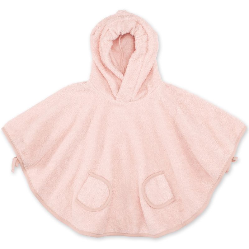 Poncho de bain Terry vieux rose blush (9-36 mois) Bemini