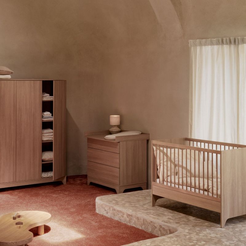 Armoire XL 3 portes Tsugi Honey Ash Quax Ambiance 2