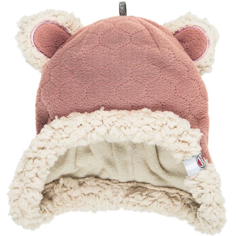 Bonnet ours vieux rose Botanimal (6-12 mois) Lodger
