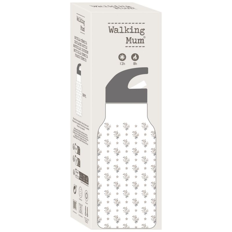Gourde isotherme Botton Fleurs (500 ml) Walking Mum Packaging 7
