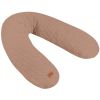 Coussin de grossesse et allaitement Big Flopsy Fleur de coton Cacao Béaba Produit 1