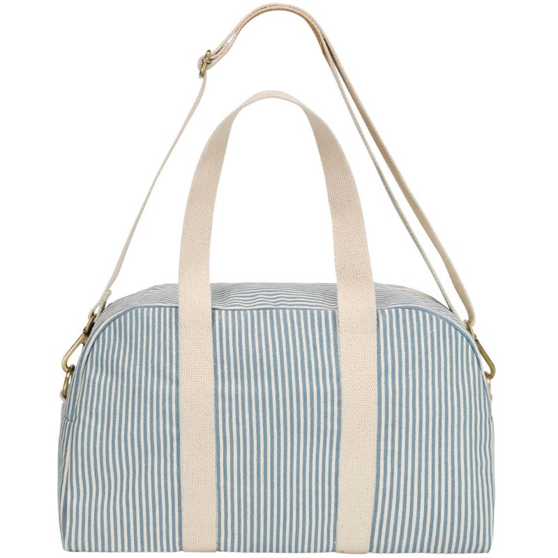 Sac à langer Charlie Rayures Fines Bleu Hindbag Produit 4