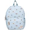 Sac à dos enfant Little Story Véhicules bleu (36 cm) Kidzroom Produit 3