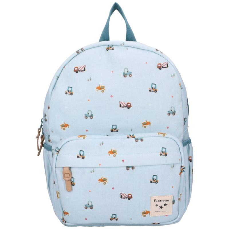 Sac à dos enfant Little Story Véhicules bleu (36 cm) Kidzroom Produit 3