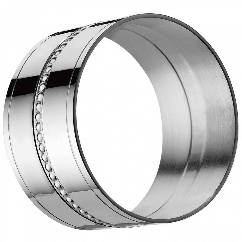 Rond de serviette Perles (métal argenté) Christofle