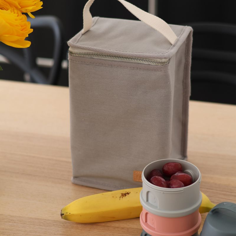 Sac isotherme Canvas gris perle (0,28 L) Béaba Ambiance 6
