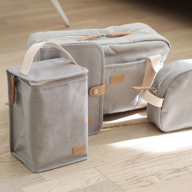 Sac isotherme Canvas gris perle (0,28 L) Béaba Ambiance 7