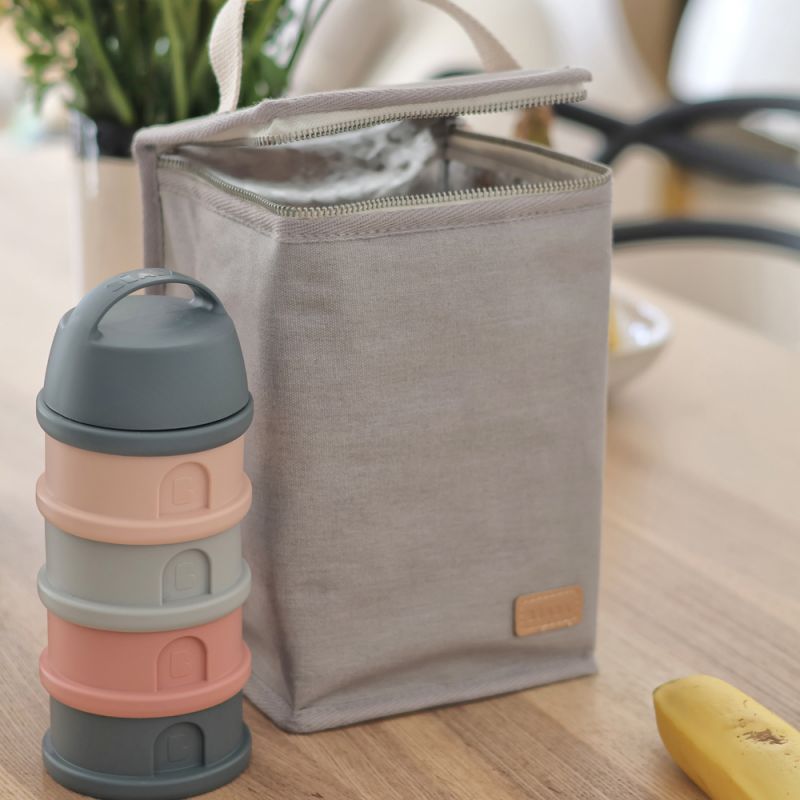 Sac isotherme Canvas gris perle (0,28 L) Béaba Ambiance 8