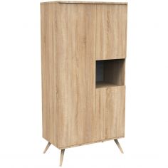 Armoire 3 portes et 1 niche Seventies - Sauthon mobilier