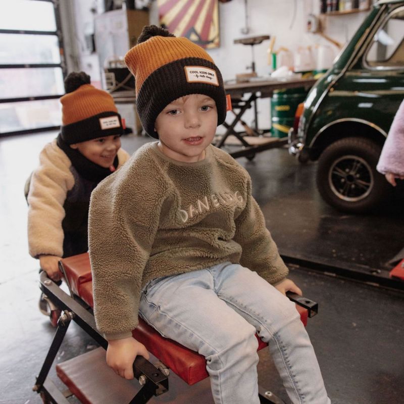 Bonnet Color Block Blacky (2-5 ans) Hello Hossy Ambiance 4