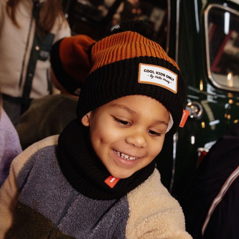 Bonnet Color Block Blacky (2-5 ans) Hello Hossy Ambiance 6