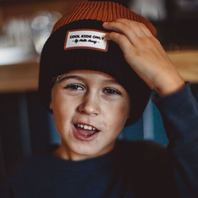 Bonnet Color Block Blacky (2-5 ans) Hello Hossy Ambiance 7