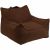 Variation Marron du produit Fauteuil Club Teen Warm Hazel molletonné de la marque Wigiwama