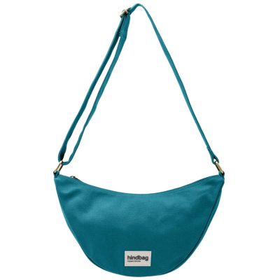 Sac banane Andrea Bleu Paon Hindbag