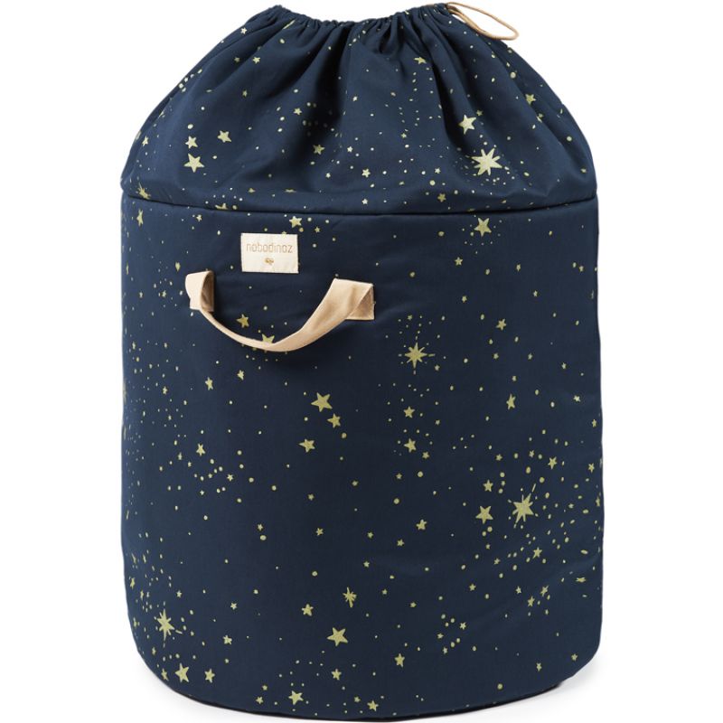 Sac à jouets Bamboo Gold stella Night blue (60 cm) Nobodinoz