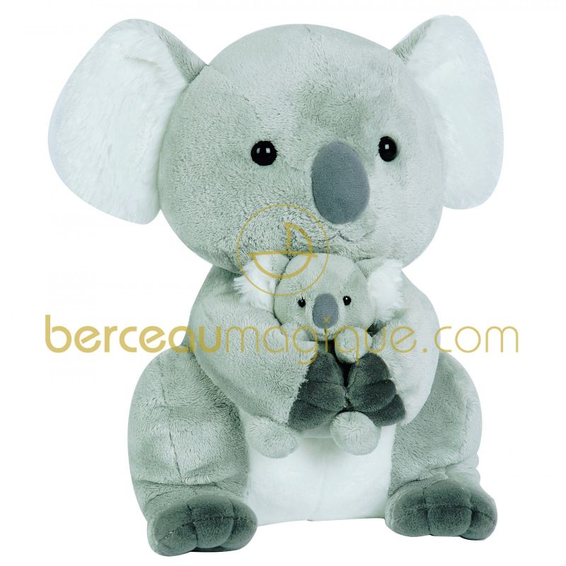 Doudou Maman et bébé Koala (23 cm) Histoire d'Ours