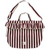 Sac bandoulière adulte Bordeaux Stripe Wildride Produit 1