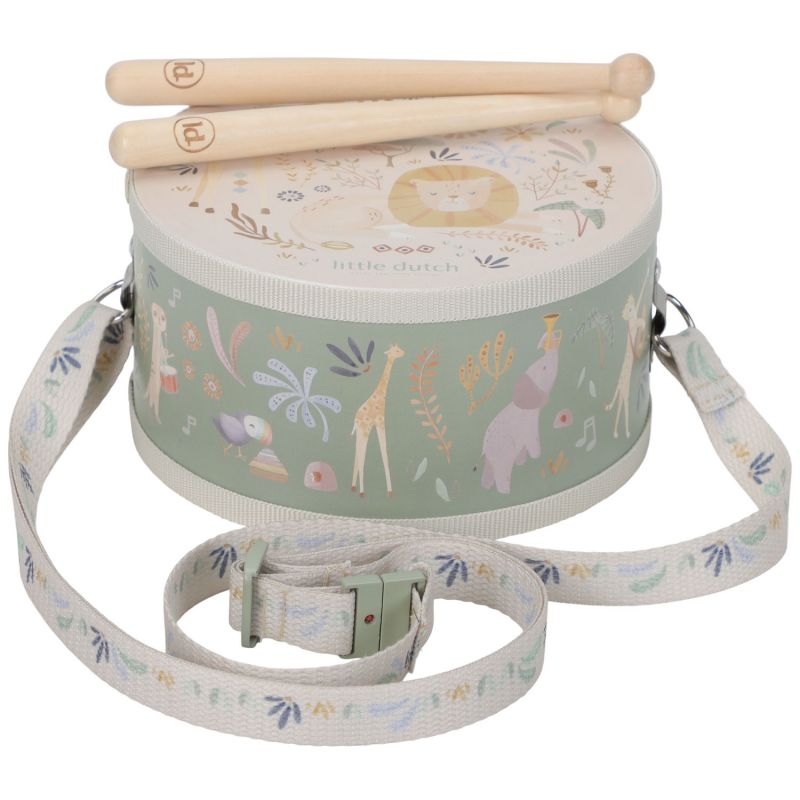Tambour en bois Safari Friends Little Dutch Produit 1