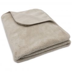 Couverture en polaire Basic Warm Sand (100 x 150 cm) - Jollein