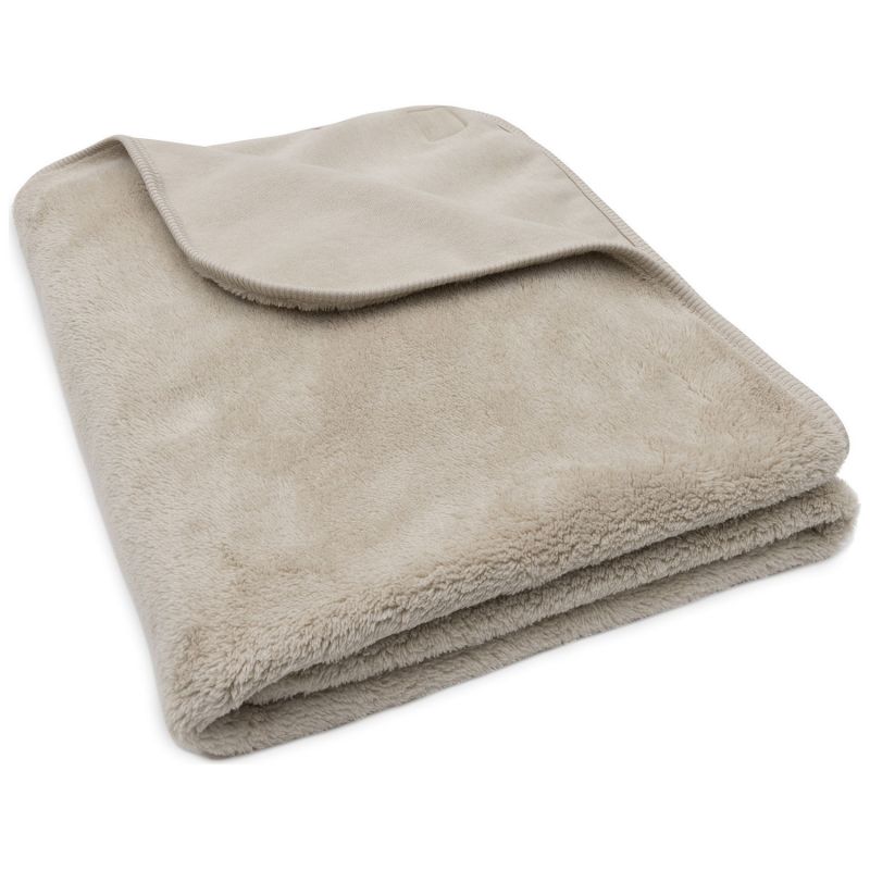 Couverture en polaire Basic Warm Sand (100 x 150 cm) Jollein Produit 1