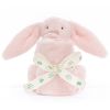 Doudou plat Bashful Lapin Rose Jellycat Produit 3