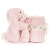 Doudou plat Bashful Lapin Rose Jellycat Produit 4