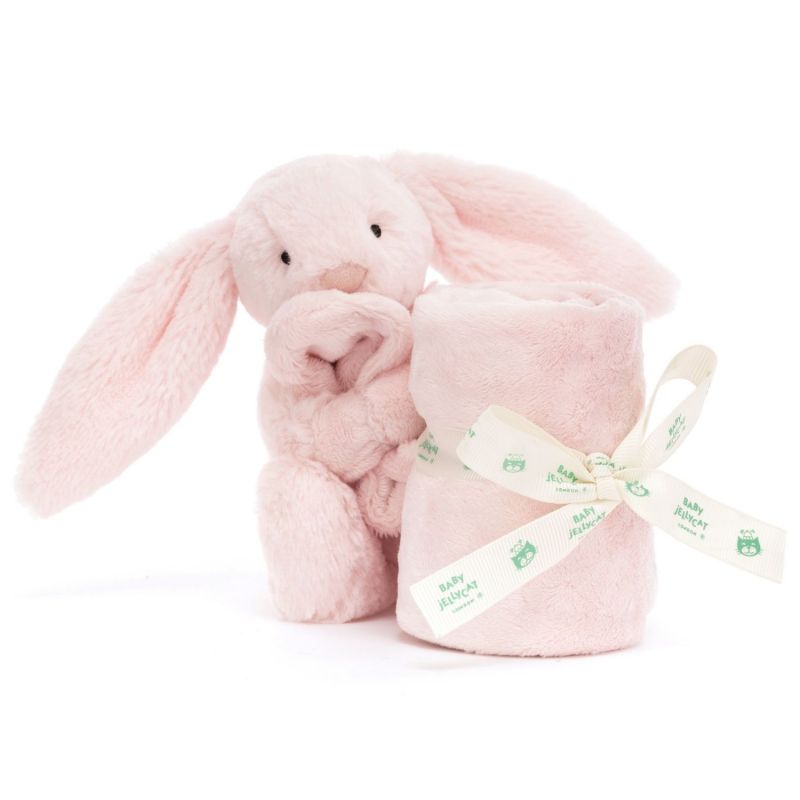 Doudou plat Bashful Lapin Rose Jellycat Produit 2