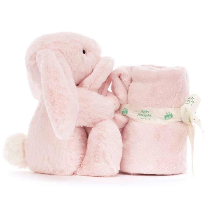 Doudou plat Bashful Lapin Rose Jellycat Produit 4