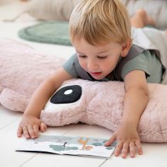 Peluche géante Croco rose (100 cm)